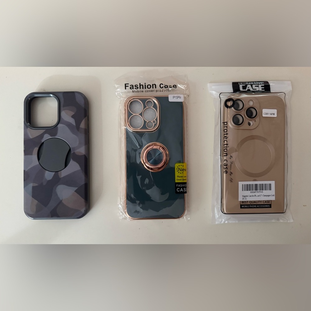 3 iPhone Phone Cases 14&15 Max Pro 2 NEW IN PACKAGING STILL 1 Used Otterbox